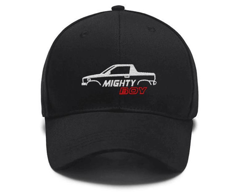 Mighty Boy (1983 1988) Car Embroidered Hats Custom Embroidered Hats