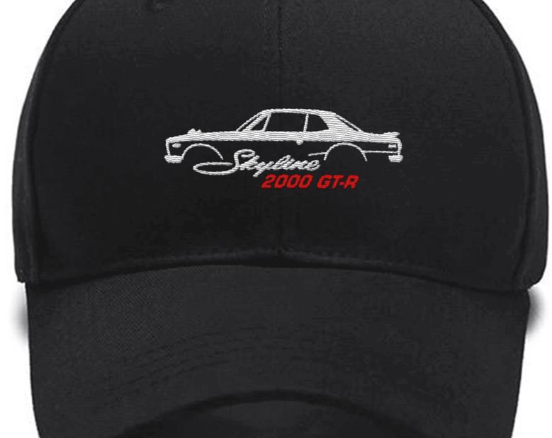 Skyline 2000GT-R (C10)- 1970-1972- Skyline 2000GT-R (C110)- 1973 Car Embroidered Hats Custom Embroidered Hats