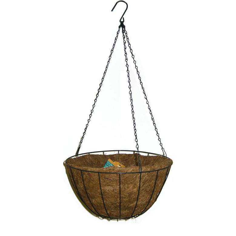 Coconut Fiber Hanging Basket Coco Liner For Flowers Basket 12 Inch