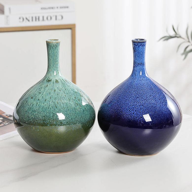 Chinese Minimalist Art Vase Decorative Home Flower Vase Ceramic Vases For Home Decoration