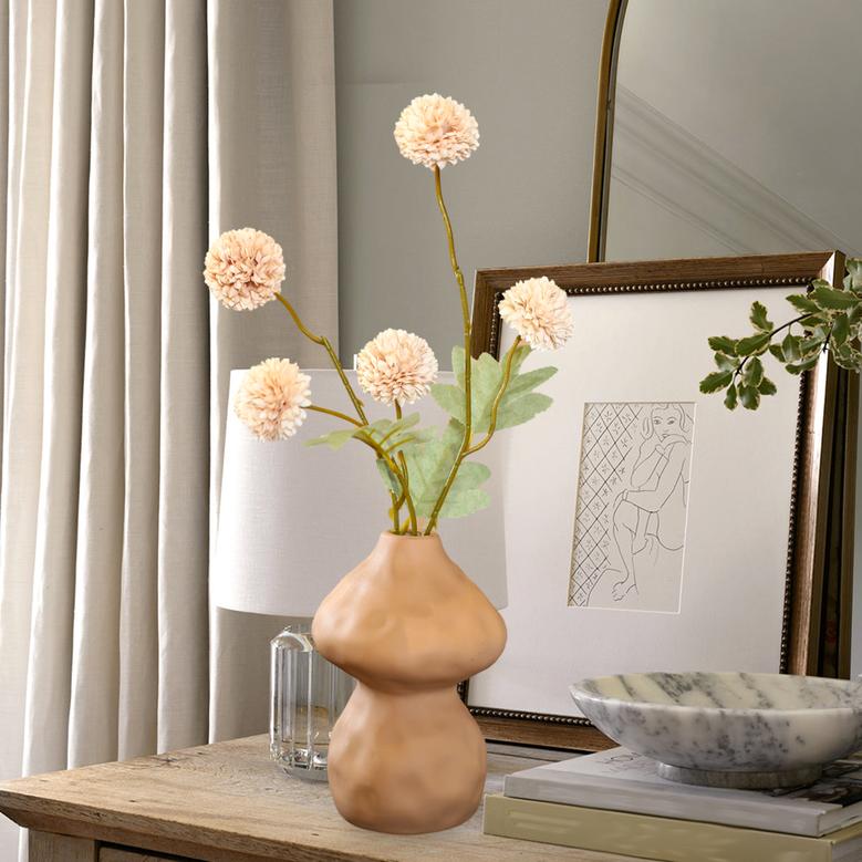 High Quality Modern And Minimalist Decor Medium Size Frosted Ceramic Crafts Artistic Vase
