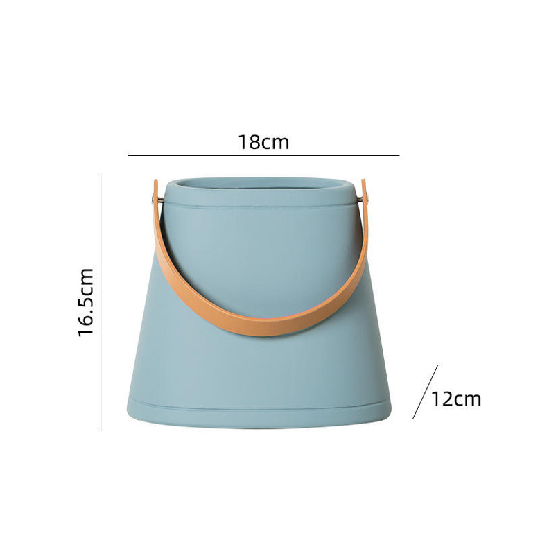 Creative Decorative Table Vase Modern Hand Bag Ceramic Vase For Home Decor