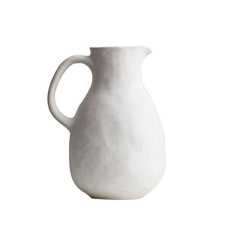 Minimalist Living Room Desktop Vase Irregular Surface Traditional Shape Ceramic Vase