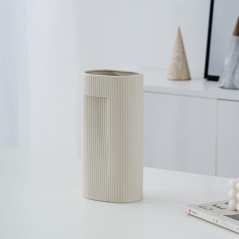 Nordic Art Vases Flower Ceramic Home Decor Vase For Green Plant