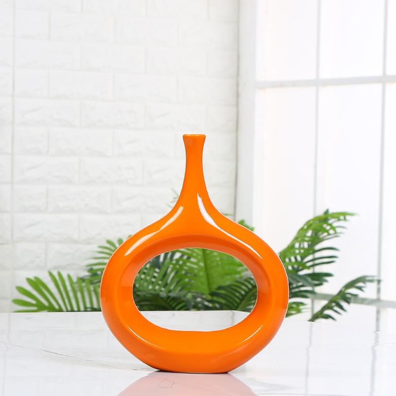Unique Design Hollowed Ceramic Vases For Decoration