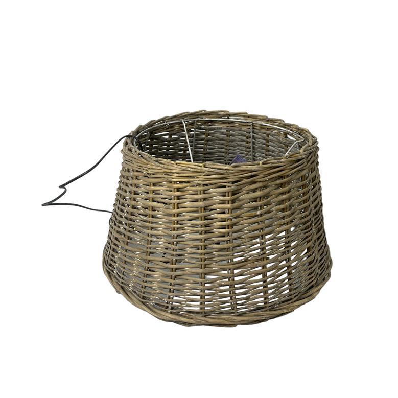 Lampshade Handcraft Natural Material Willow Wicker Lamp Shade Hanging Ceiling Lamp Modern Indoor