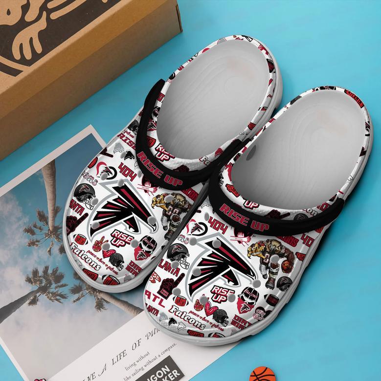 Atlanta Falcons Nfl Sport Crocs Crocband Clogs Shoes