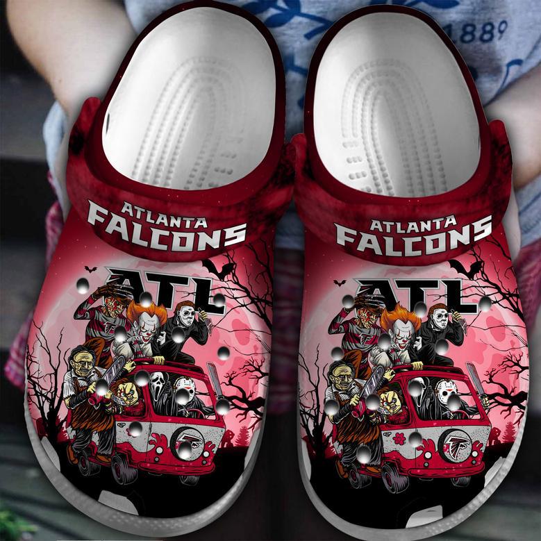 Atlanta Falcons Nfl Sport Crocs Crocband Clogs Shoes