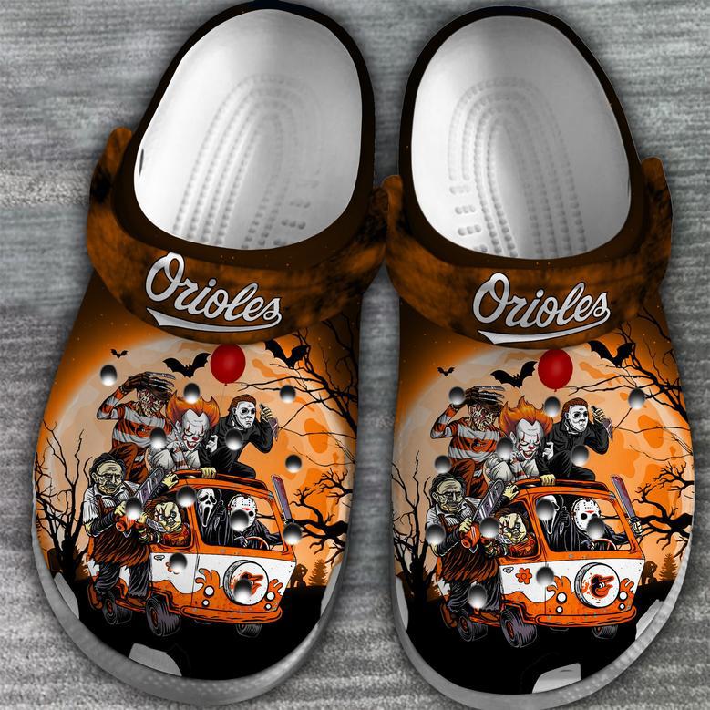 Baltimore Orioles Mlb Sport Crocs Crocband Clogs Shoes