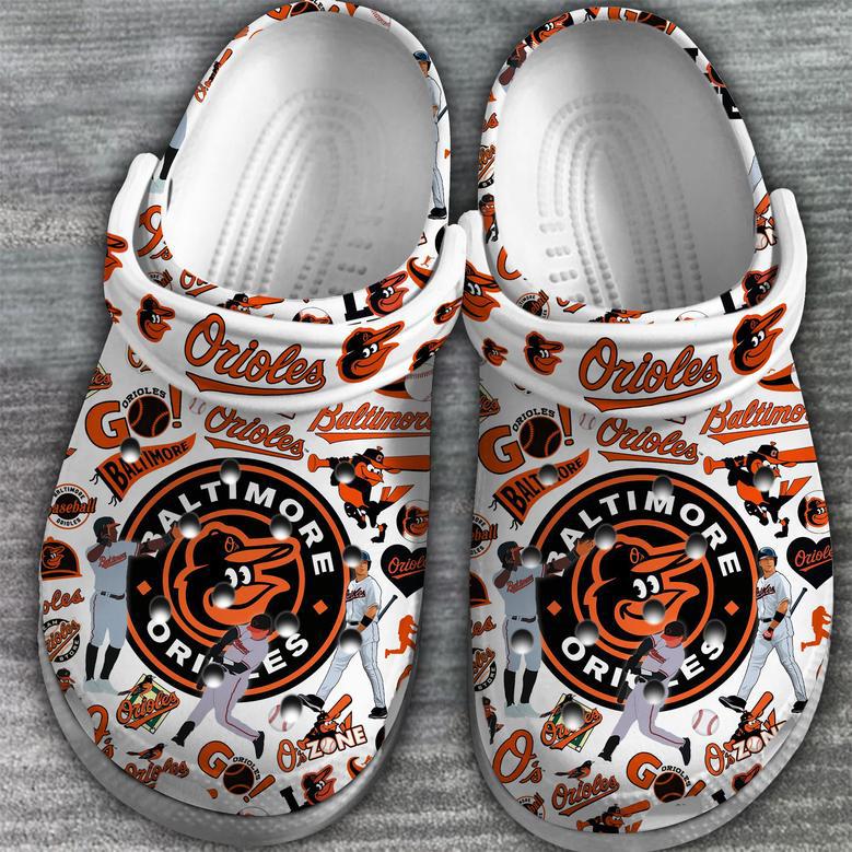 Baltimore Orioles Mlb Sport Crocs Crocband Clogs Shoes