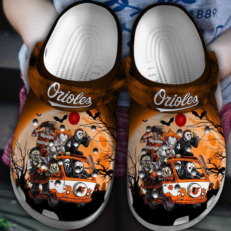 Baltimore Orioles Mlb Sport Crocs Crocband Clogs Shoes