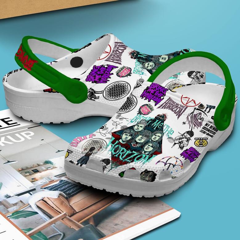 Bring Me The Horizon Music Crocs Crocband Clogs Shoes