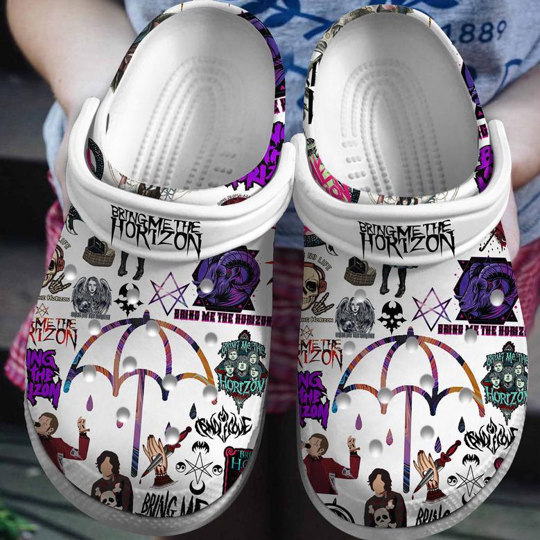 Bring Me The Horizon Music Crocs Crocband Clogs Shoes