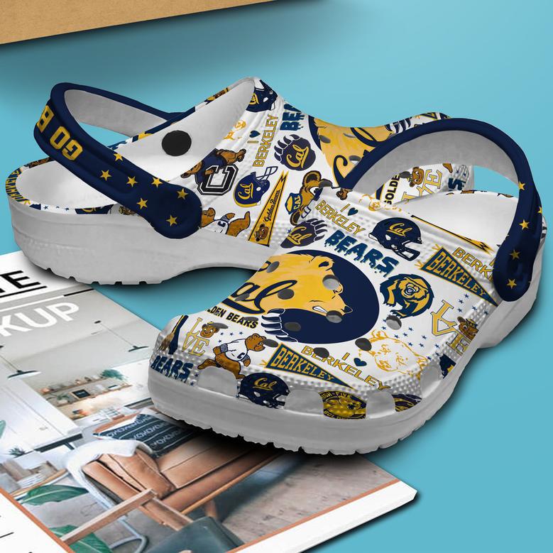 California Golden Bears Ncaa Sport Crocs Crocband Clogs Shoes