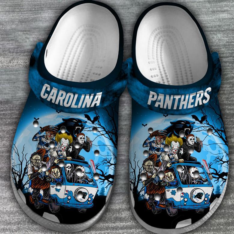 Carolina Panthers Nfl Sport Crocs Crocband Clogs Shoes