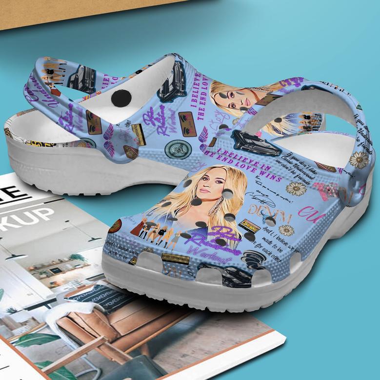 Carrie Underwood Music Crocs Crocband Clogs Shoes