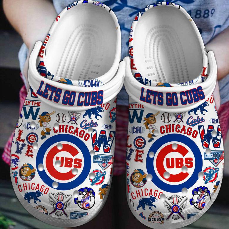 Chicago Cubs Mlb Sport Crocs Crocband Clogs Shoes