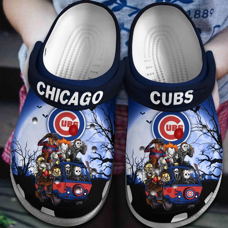 Chicago Cubs Mlb Sport Crocs Crocband Clogs Shoes