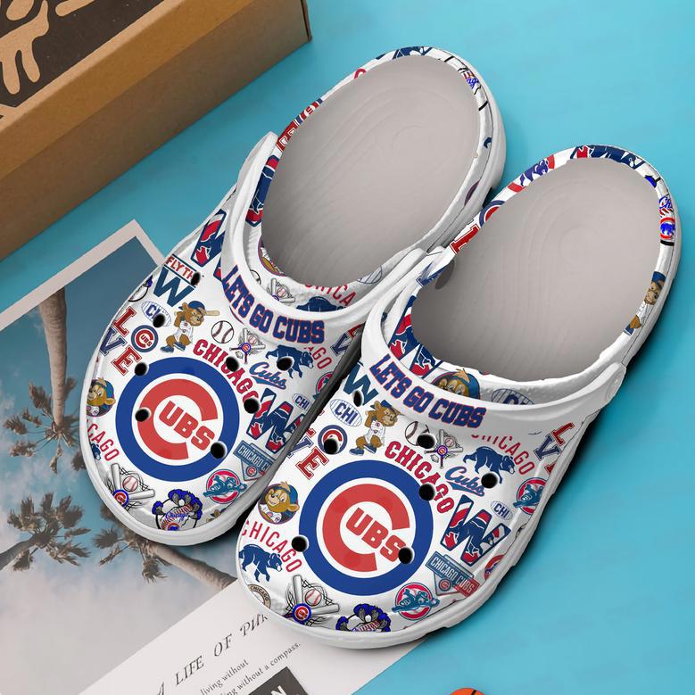 Chicago Cubs Mlb Sport Crocs Crocband Clogs Shoes