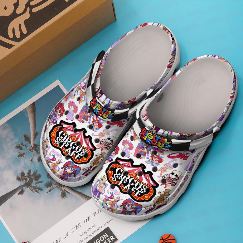 Circus Staff Clowns The Amazing Digital Circus Cartoon Crocs Crocband Clogs Shoes