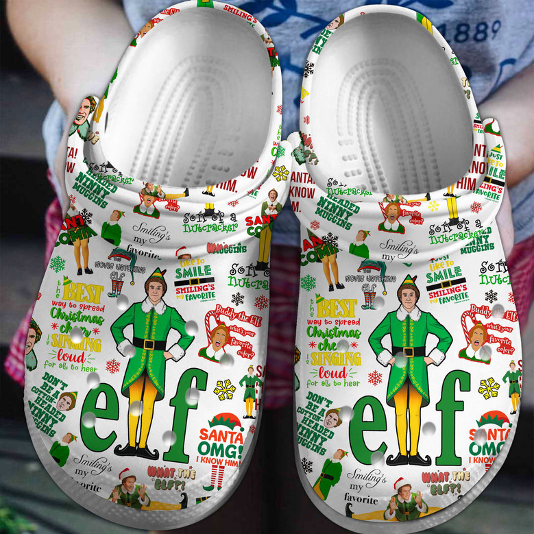 Elf Movie Clog Clogband Clogs Shoes - Monsterry display picture 1