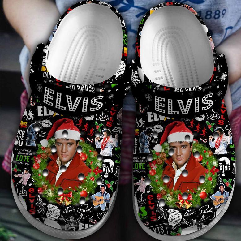 Elvis Presley Music Crocs Crocband Clogs Shoes