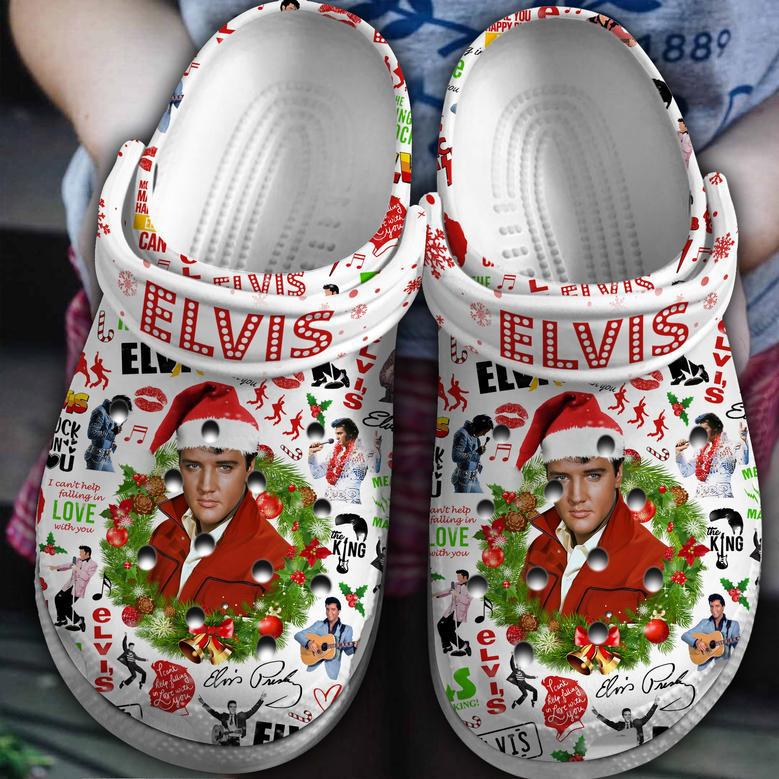 Elvis Presley Music Crocs Crocband Clogs Shoes