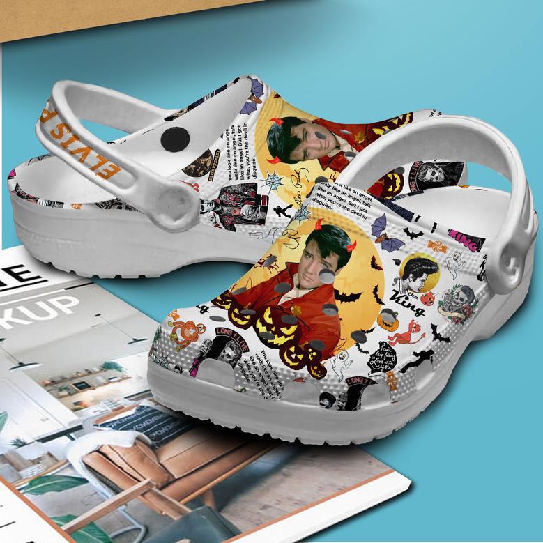 Elvis Presley Music Crocs Crocband Clogs Shoes