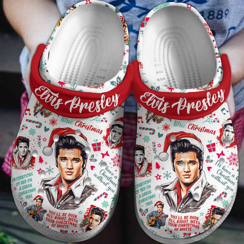 Elvis Presley Music Crocs Crocband Clogs Shoes