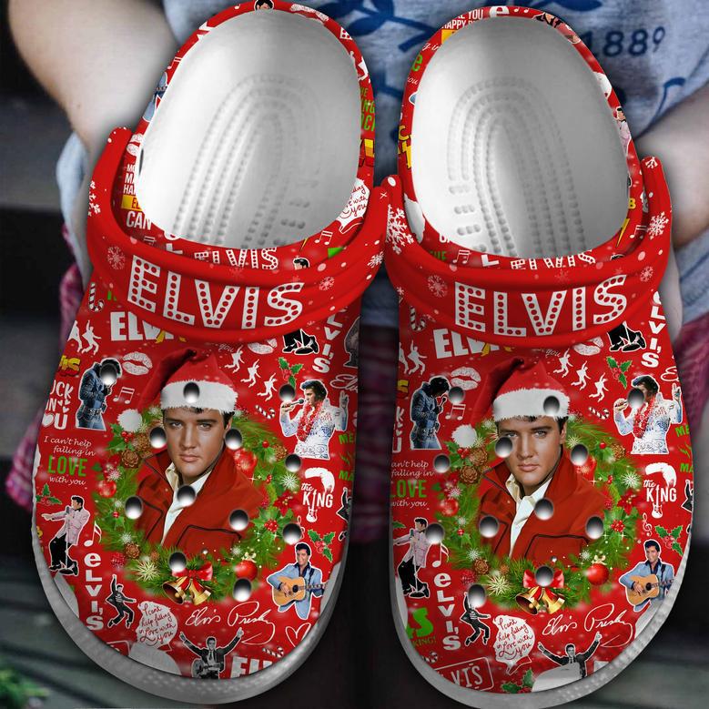 Elvis Presley Music Crocs Crocband Clogs Shoes