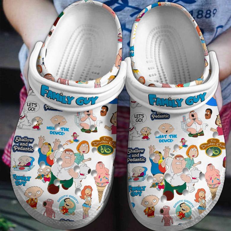 Family Guy Cartoon Crocs Crocband Clogs Shoes