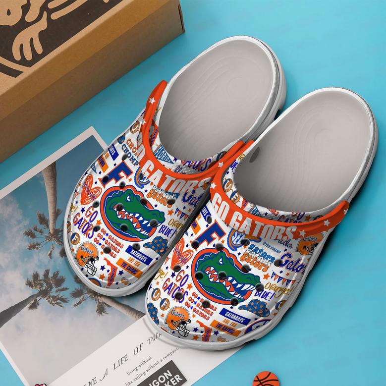 Florida Gators Ncaa Sport Crocs Crocband Clogs Shoes