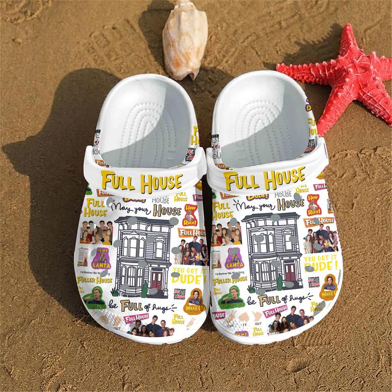Full House Tv Series Crocs Crocband Clogs Shoes