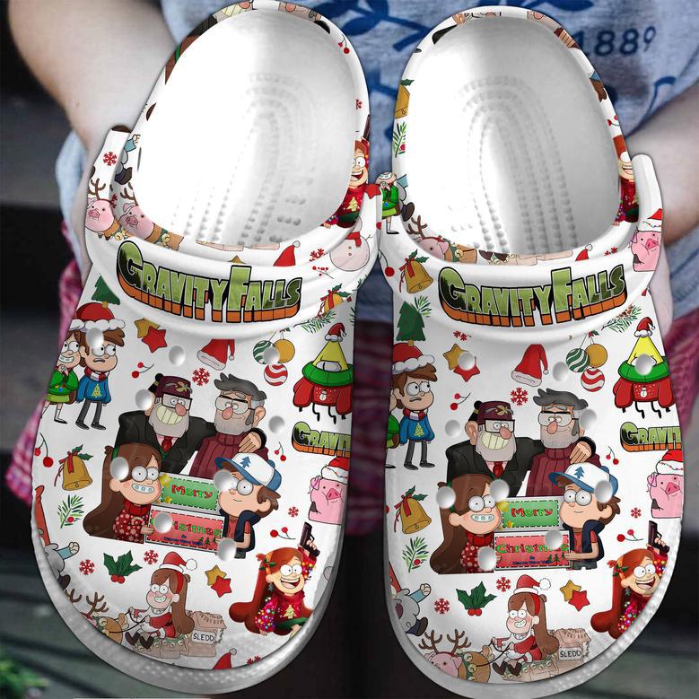 Gravity Falls Tv Series Crocs Crocband Clogs Shoes