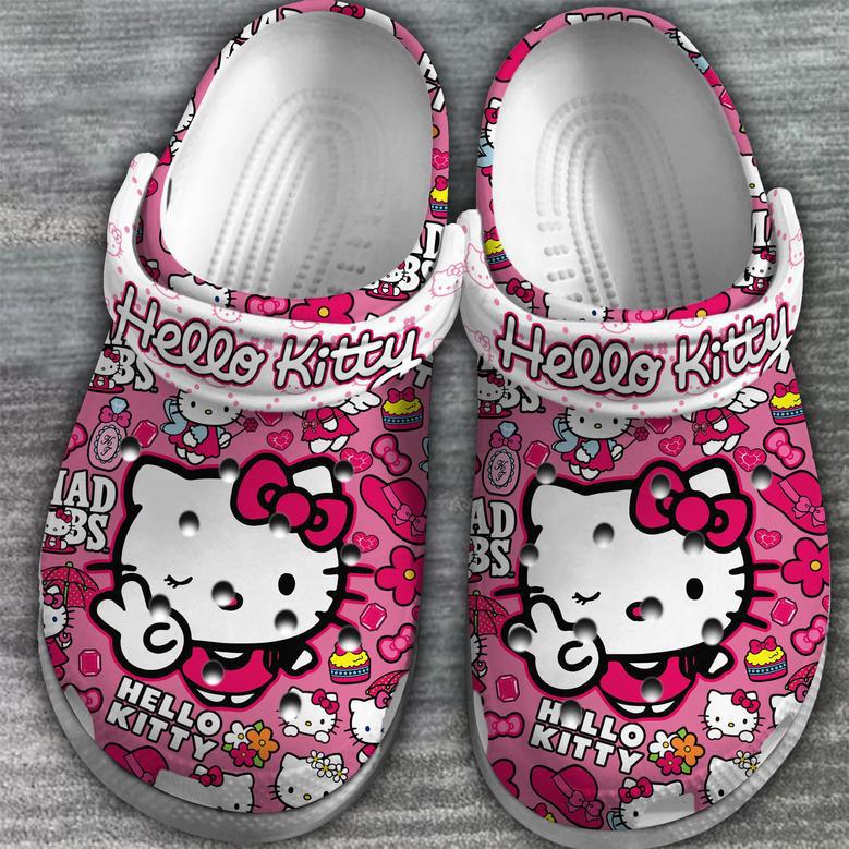 Hello Kitty Movie Crocs Crocband Clogs Shoes