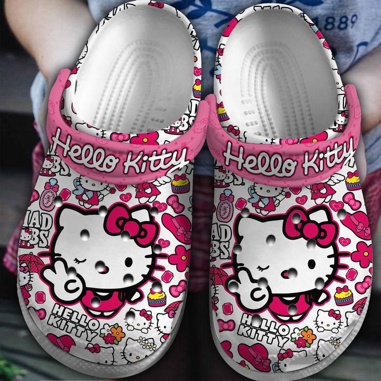 Hello Kitty Movie Crocs Crocband Clogs Shoes