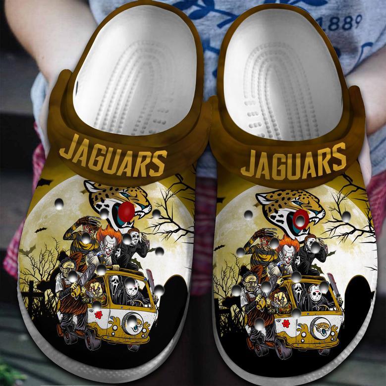 Jacksonville Jaguars Nfl Sport Crocs Crocband Clogs Shoes