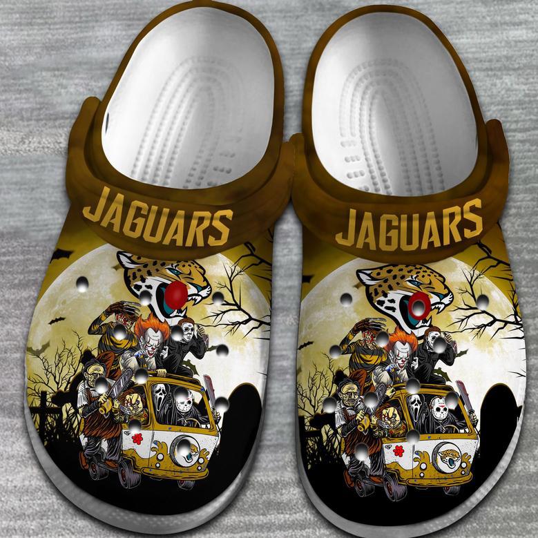 Jacksonville Jaguars Nfl Sport Crocs Crocband Clogs Shoes