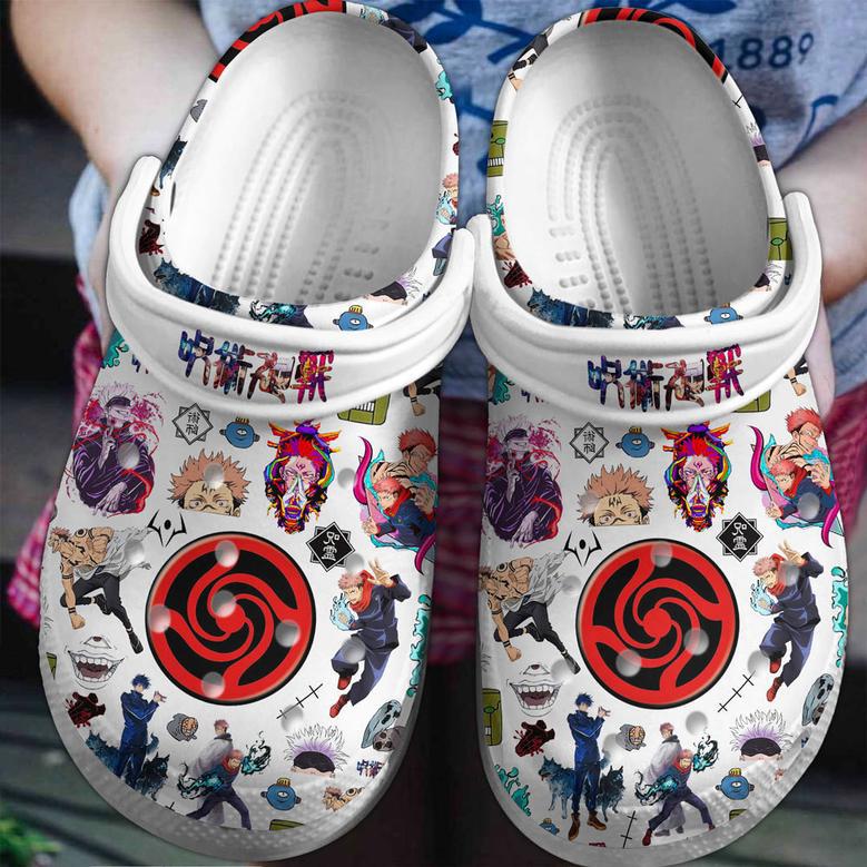 Jujutsu Kaisen Tv Series Crocs Crocband Clogs Shoes