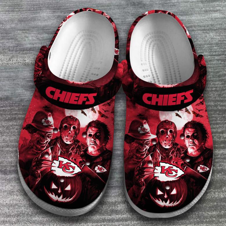 Kansas City Chiefs Nfl Sport Crocs Crocband Clogs Shoes