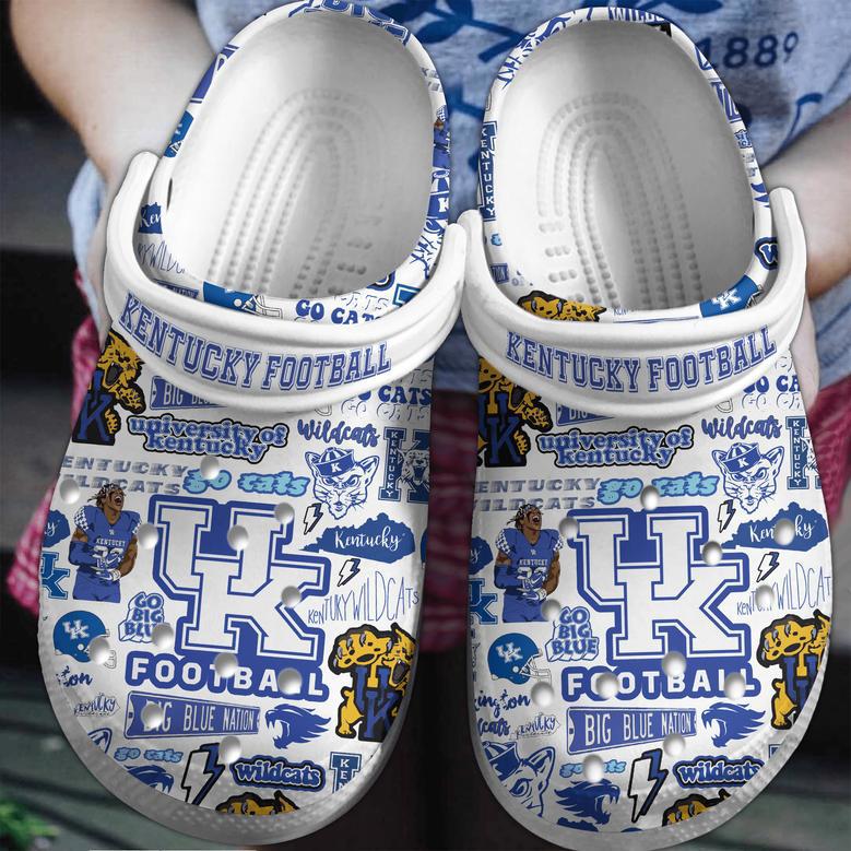 Kentucky Wildcats Ncaa Sport Crocs Crocband Clogs Shoes