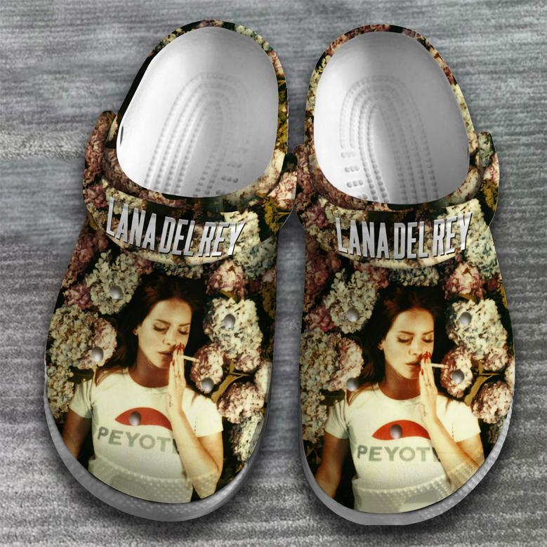 Lana Del Rey Music Crocs Crocband Clogs Shoes