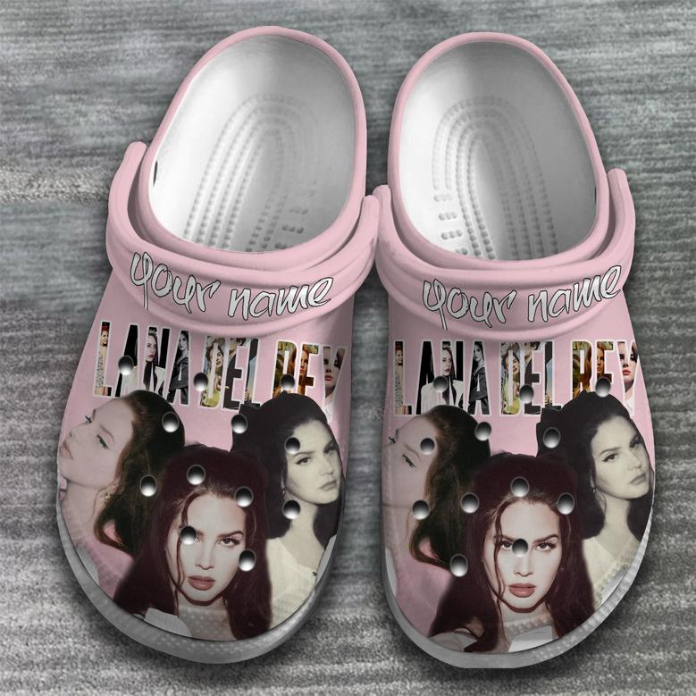 Lana Del Rey Music Crocs Crocband Clogs Shoes