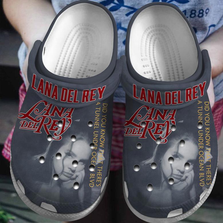 Lana Del Rey Music Crocs Crocband Clogs Shoes