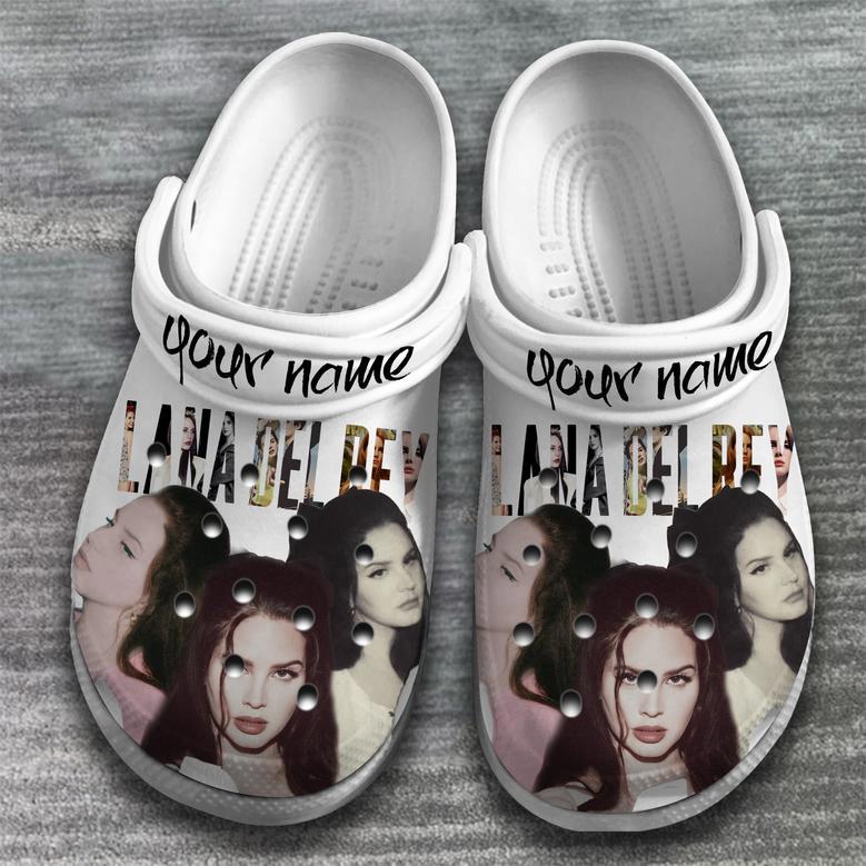 Lana Del Rey Music Crocs Crocband Clogs Shoes