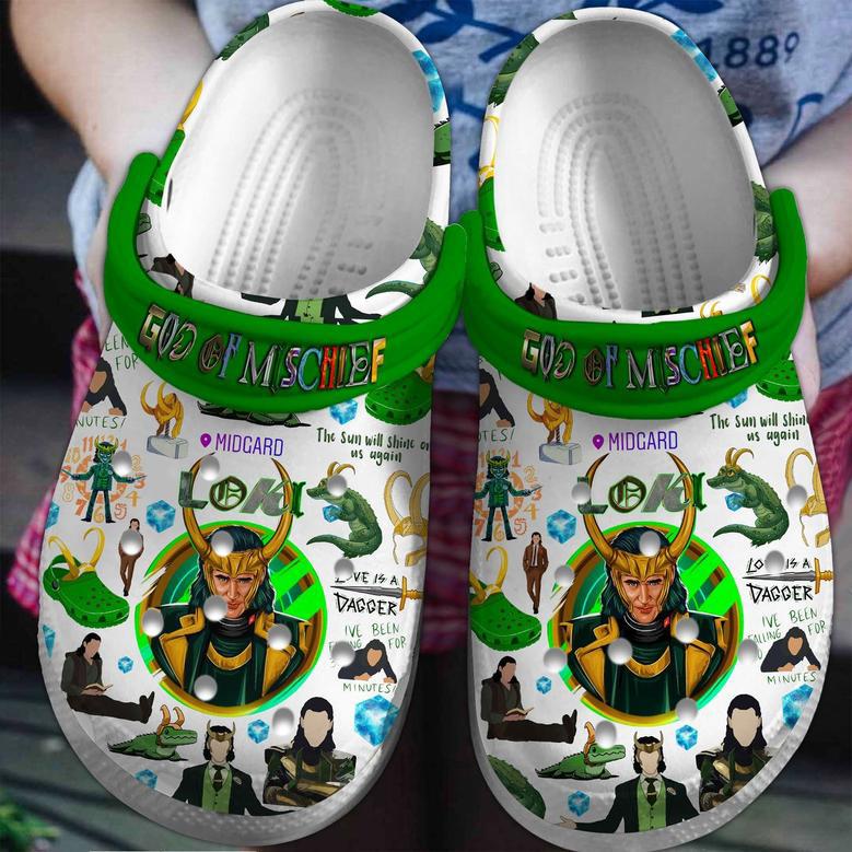 Loki Movie Crocs Crocband Clogs Shoes