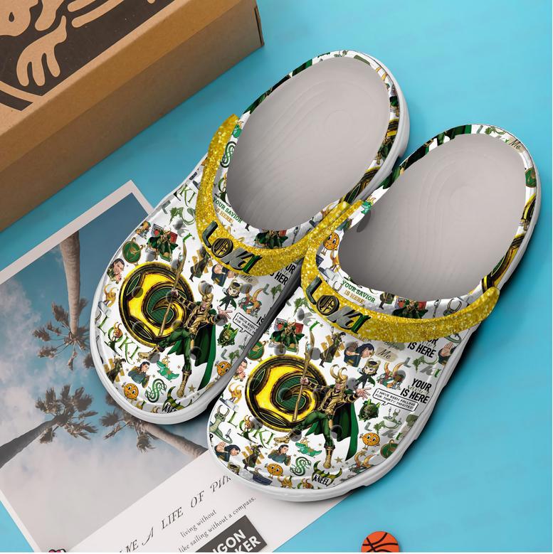 Loki Tv Series Crocs Crocband Clogs Shoes