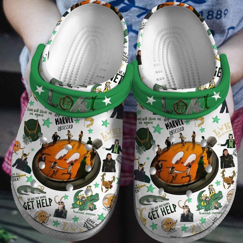 Loki Tv Series Crocs Crocband Clogs Shoes