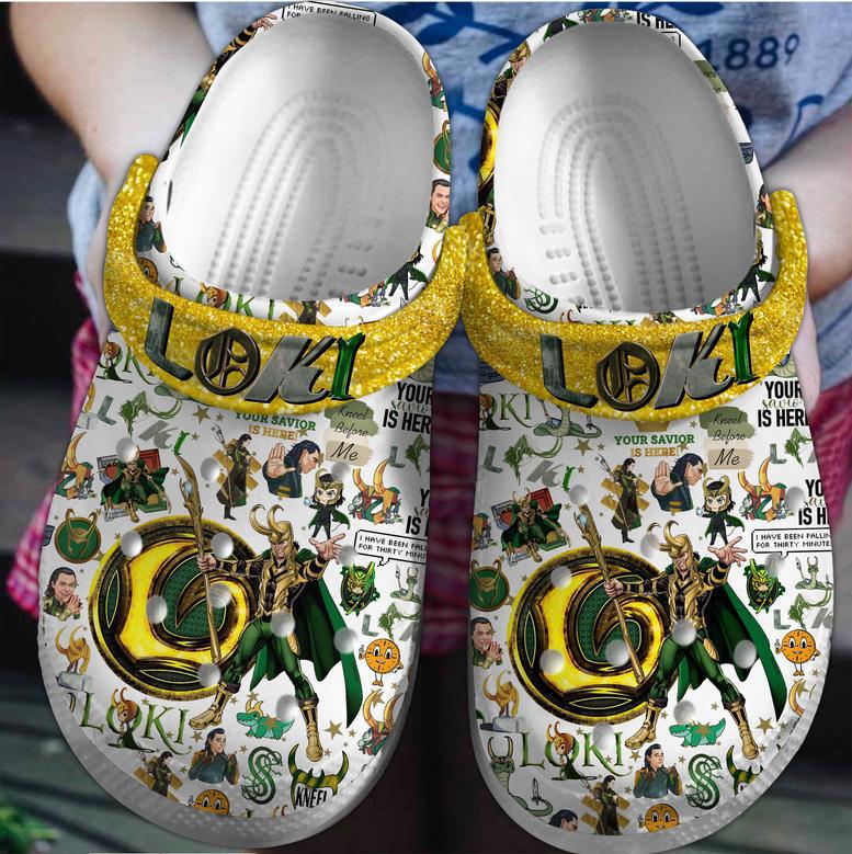 Loki Tv Series Crocs Crocband Clogs Shoes