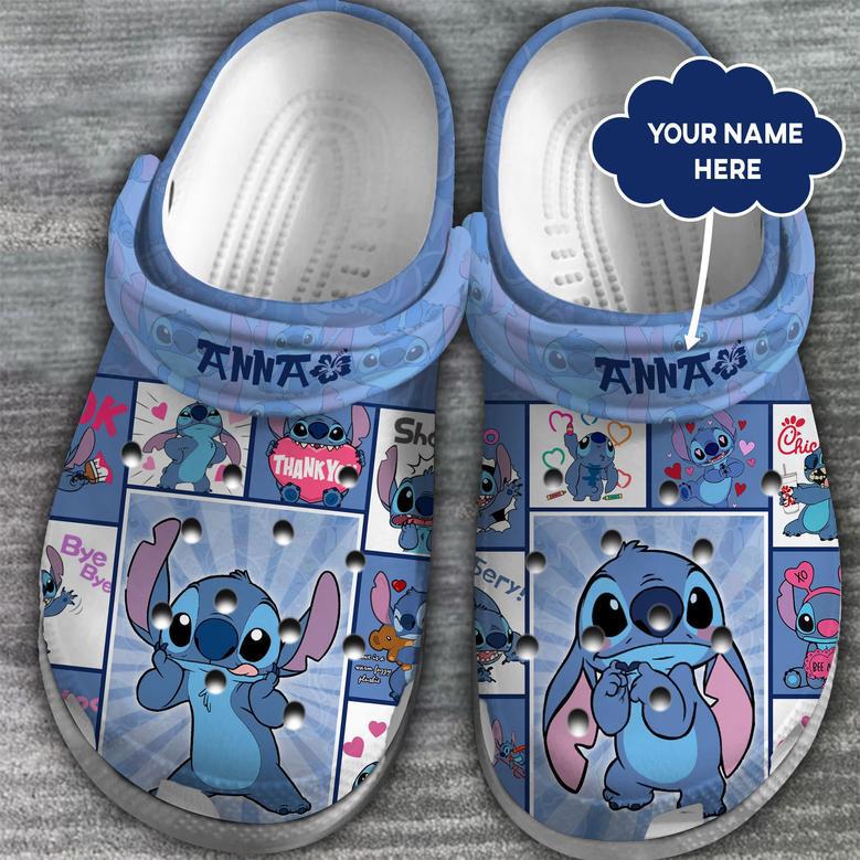 Loli And Stitch Movie Crocs Crocband Clogs Shoes